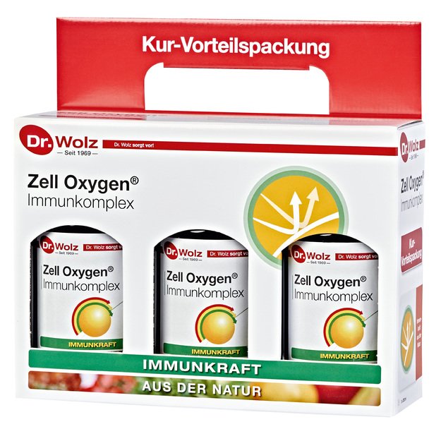 Dr. Wolz Zell Oxygen Immunkomplex cure pack, 3 x 250 ml