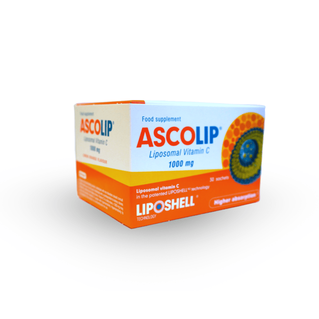 LIPOSHELL ASCOLIP® liposominis vitaminas C, 1000 mg